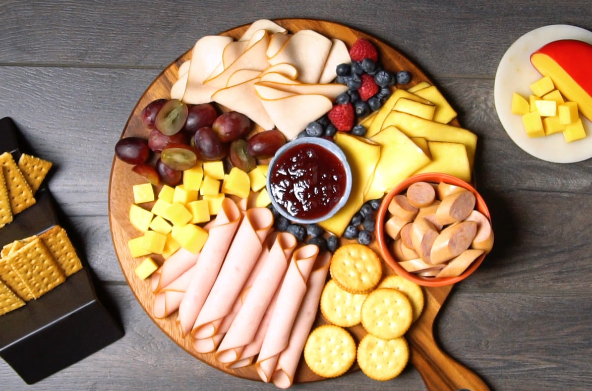Tabla de jamón y queso para tus mesas