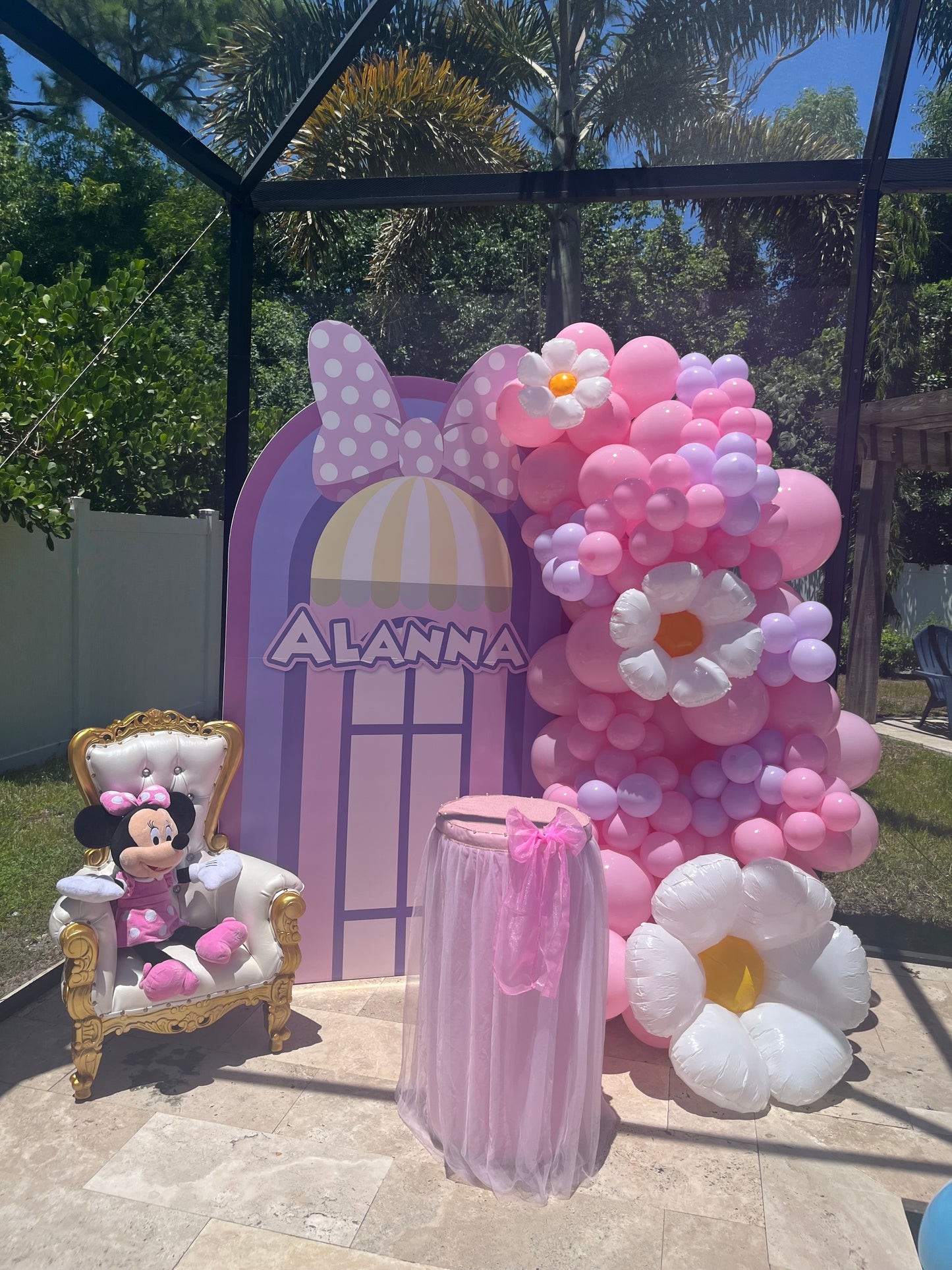 Decoración Diseñada de Minnie