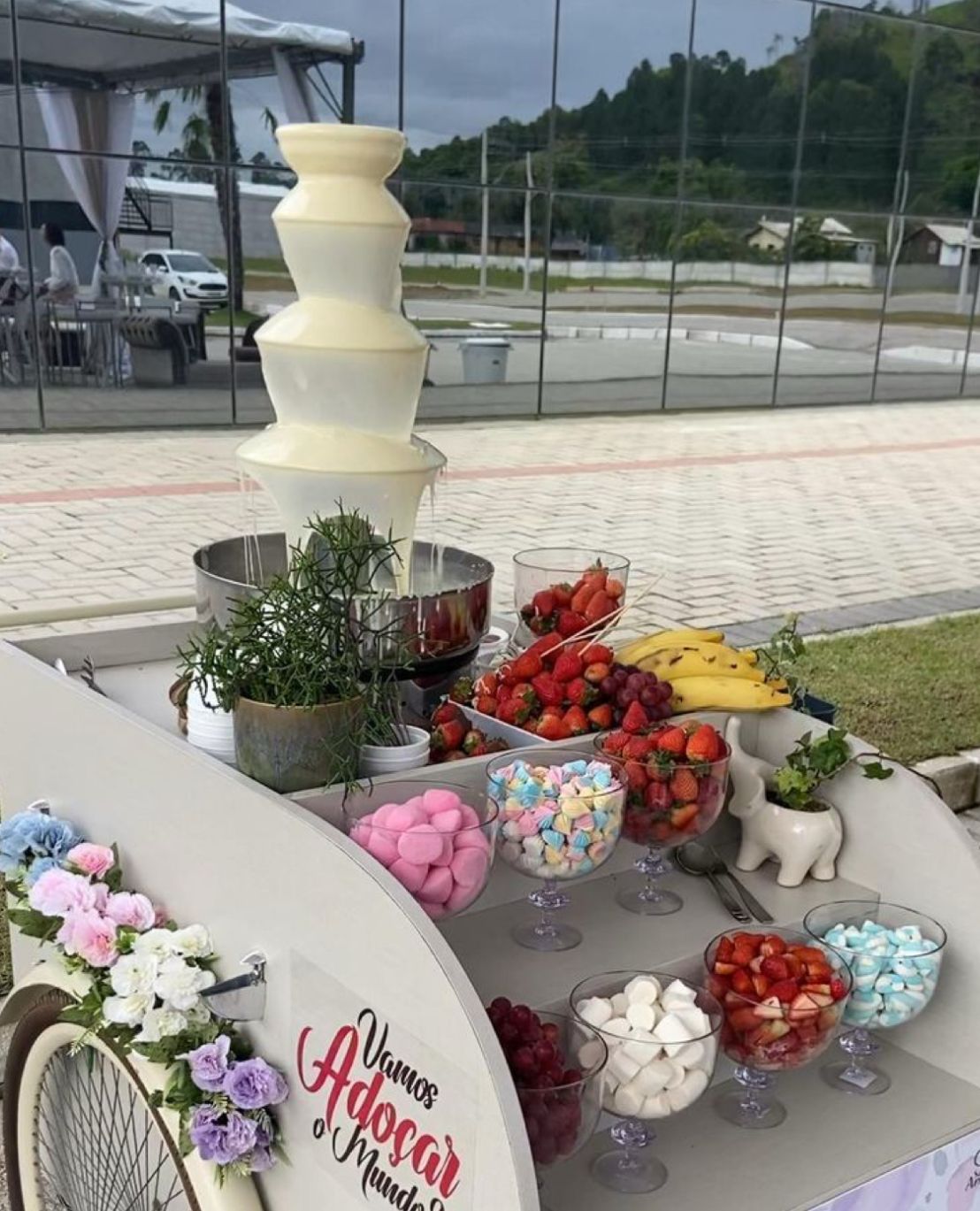 Fuente de chocolate