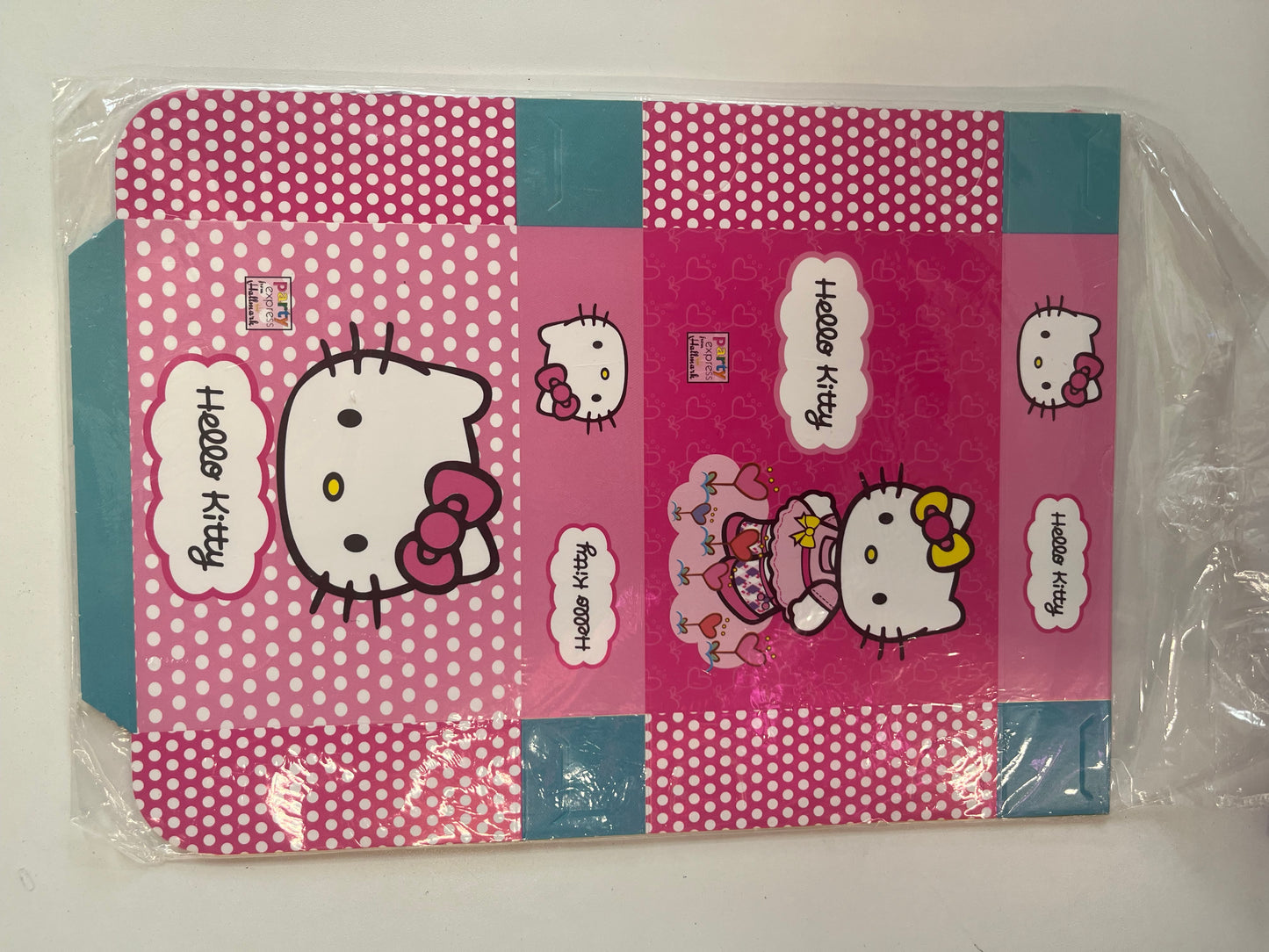 Caja torta hello kitty