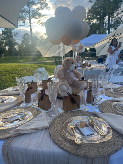 Decoración de Revelación de sexo  50 invitados