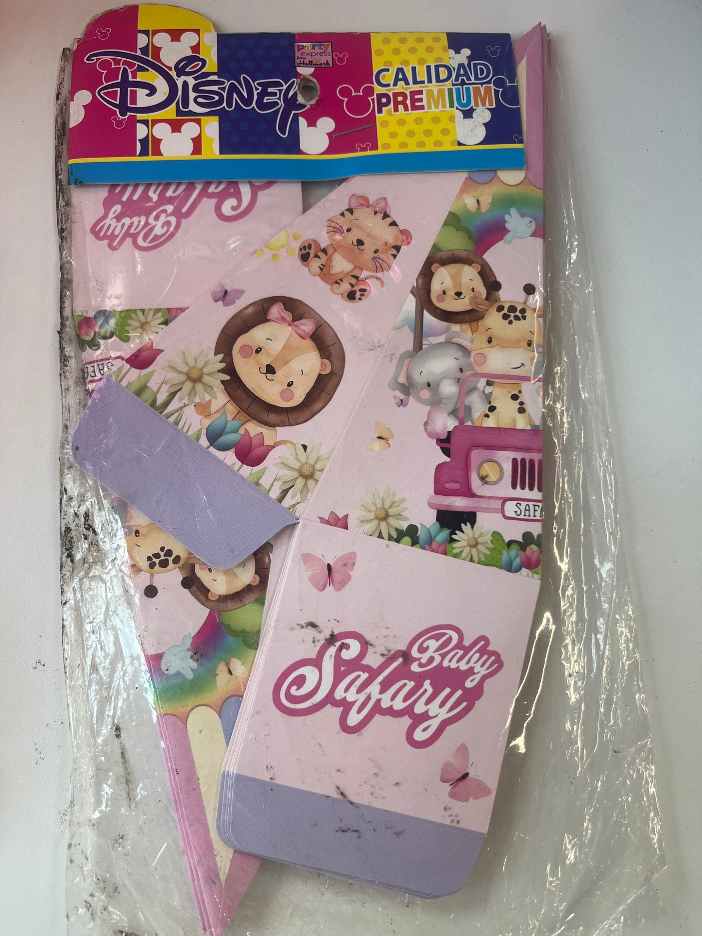 Pirámide Baby Safary Rosa