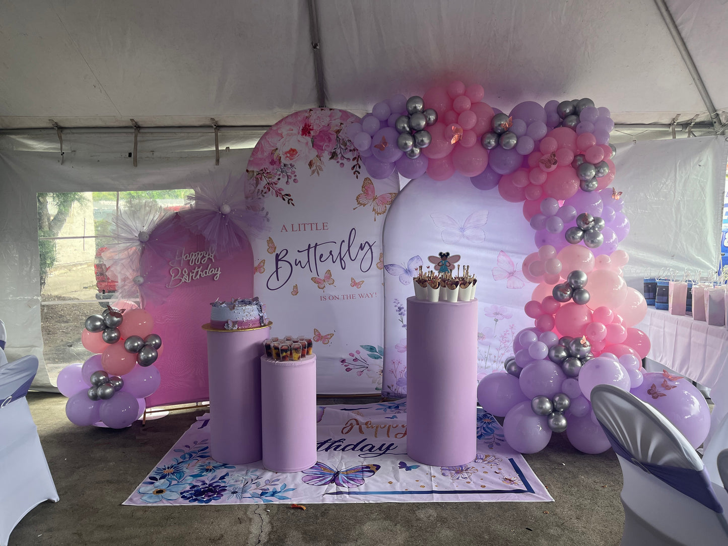 Decoración Fantasía Mariposas