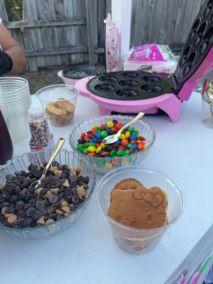 Carrito de mini donas
