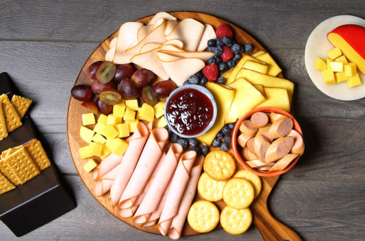 Tabla de jamón y queso para tus mesas