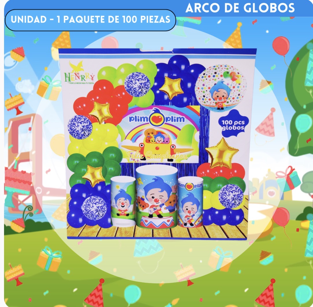 Set de Fiesta Plim Plim