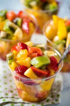 Vasitos de Frutas