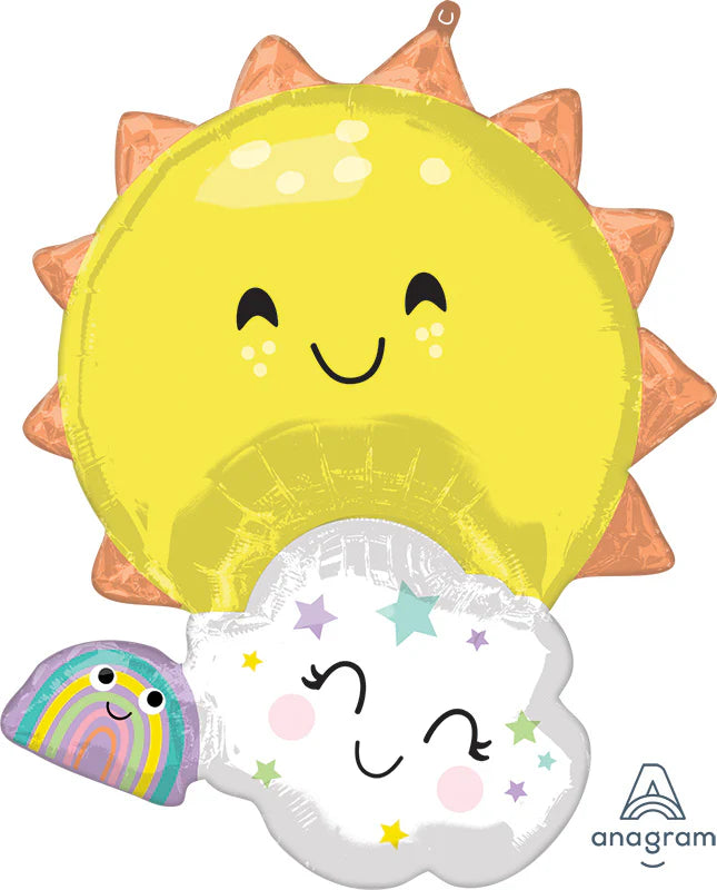 Globo sol y nube