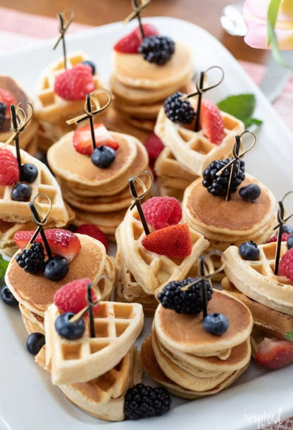 Carrito de miniwaffles